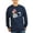 Navy, variant on CafePress - Power Rangers Holding Ic Men's Long Sleeve T Shirt - Long Sleeve Dark T-Shirt