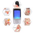 thumbnail image 5 of Deluxe Dual Channel Muscle Stimulator - 16 Modes, 12 Large Electrodes - Back, Shoulder, Neck, Sciatica, Max Power Pain Relief Device, Rechargeable Physical Therapy - Silver, 5 of 5