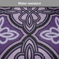 thumbnail image 7 of Celtic Chair Seating Cushion Set of 6, Unique Celtic Knot with Swirling and Twisted Line Details Print, Seat Pads for Office with Anti-slip Backing, 16"x16", Violet Lilac, by Ambesonne, 7 of 7