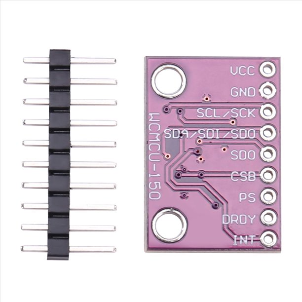 Módulo de Sensor Geomagnético MCU-150 BMM150 Módulo de Magnetómetro Módulo de Sensor Geomagnético de Brújula