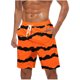 thumbnail image 1 of Pantalones Cortos Casuales para Hombre Imprimir con Bolsillos Pantalones de Playa de Cintura Elástica, Pantalones Cortos de Cintura Elástica para Hombre, 1 of 9