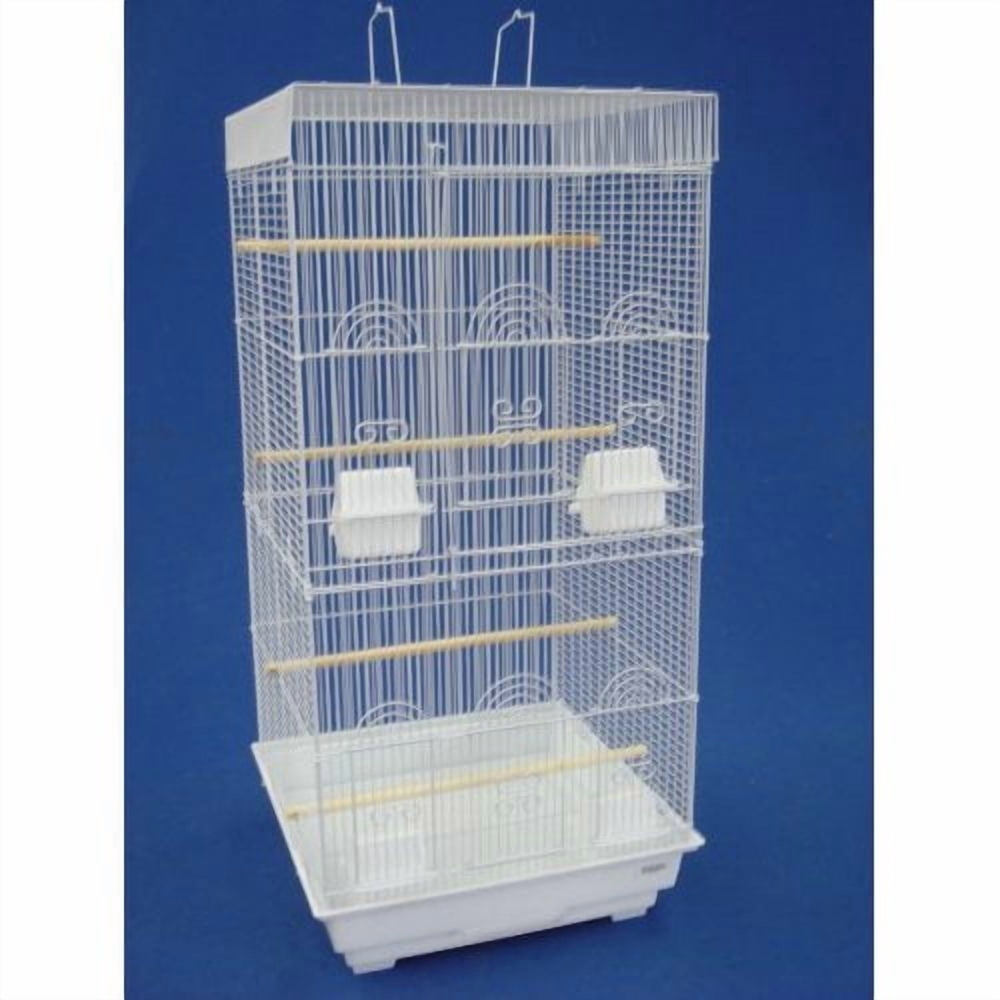 YML Tall Square Top Small Bird Cage