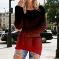thumbnail image 2 of Sweaters for Women Christmas Fall and Winter Comfortable and resistant to pilling SuitableRed S Womens Sweaters, 2 of 5