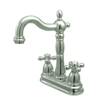 UPC 663370023248 product image for Kingston Brass KB149. AX Heritage Centerset Bar Faucet with Metal Cross Handles | upcitemdb.com