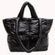 thumbnail image 3 of Bolsos Acolchados Algodón A Cuadros Invierno Bolsos Hombro Gran Capacidad para Mujer (negro), 3 of 9