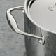 thumbnail image 4 of Sartén Tramontina de acero inoxidable con revestimiento triple de 3 cuartos y tapa, apta para inducción, apta para lavavajillas, con certificación NSF, fabricada en Brasil, 4 of 5