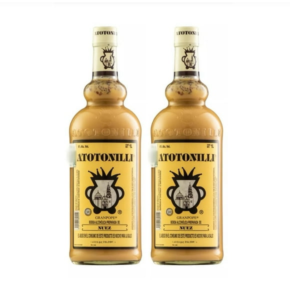Duo Pack Rompope Atotonilli Nuez 1000 Ml Atotonilli Rompope