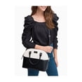 thumbnail image 3 of Kate Spade Grove Street Carli Satchel Bag WKRU4192 BLACK / CEMENT, 3 of 3