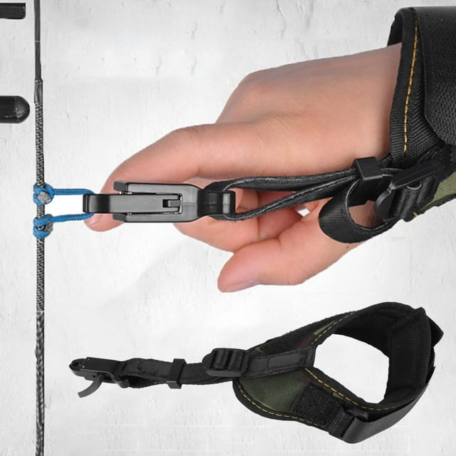 Hilitand Bow String Trigger, Archery Release,Heavy-Duty Archery Release Aid Trigger Shooting Hunting Arrows Force for Compound Bow