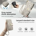 thumbnail image 5 of Decase Anti-Scratch PU Leather Wallet Case Compatible with Samsung Galaxy A36 5G,Shockproof Magnetic Buckle Hybrid Case Cover with Zipper Pocket Credit Card Slot Cash Slot Wrist Strap Lanyard,Beige, 5 of 12
