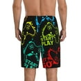 thumbnail image 2 of Yiaed Play Game Start for Men's Soft Sleep Pajama Short Lounging Pajama Shorts-Medium, 2 of 8
