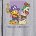 thumbnail image 3 of Garfield - Will Trade Dog For Candy - Men's Long Sleeve T-Shirt, 3 of 5