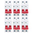 thumbnail image 1 of 6pcs DZ47-63Z DC500V 2P MCB Circuit Breaker Photovoltaic Air Switch Overload Leakage Circuit Protector32A, 1 of 3