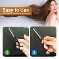 thumbnail image 5 of Hair Razors For Cutting Hair 6.89",Professional Hair Styling Thinning Texturizing Cutting Razor with Replacement Hair Razor Blades,Ideal for Salon/Home -11PCS Black, 5 of 12