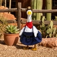 thumbnail image 5 of AZXY Porch Goose Outfit, Fits 23 Inch Porch Goose Statue, Goose Costume, Goose Clothes for Cement Plastic Goose, Duck Goose Clothing, Outdoor Sculpture Decor for Yard Patio Front Porch Garden, 5 of 8