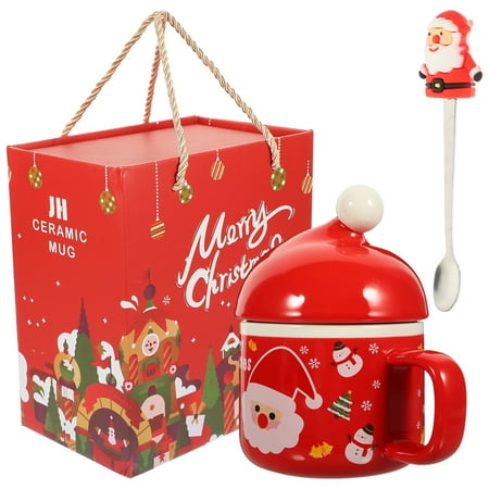 

1 Set of Multi-function Coffee Cup Cartoon Water Mug Christmas Water Cup Water Supply