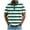 Green, variant on Striped Shirts for Men Short Sleeve Collar Casual Athletic Fit Shirts Lightweight Golf Shirt Color Block Button Plus Size T Shirt Pink XXXL