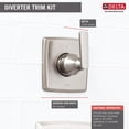 thumbnail image 5 of Delta Ashlyn 3-Setting 2-Port Diverter Trim in Stainless (Valve Not Included) T11864-SS, 5 of 5