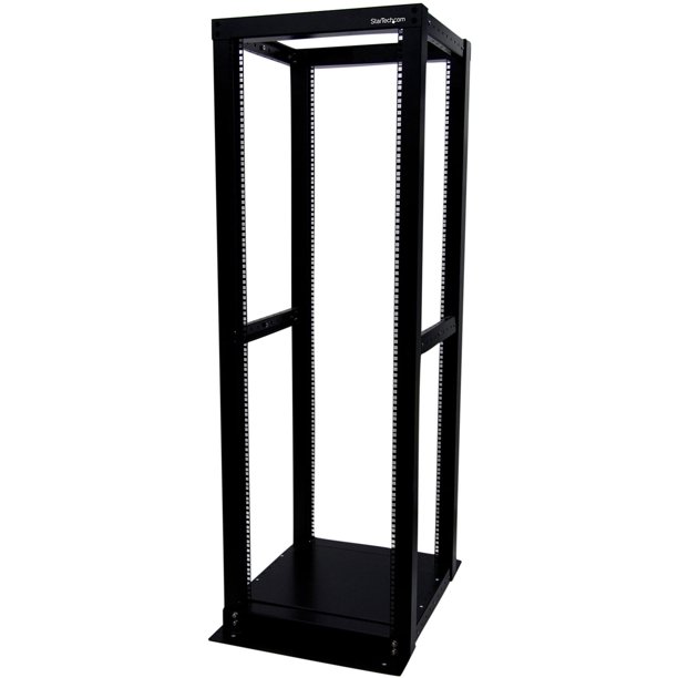 36U Adjustable 4 Post Server Equipment Open Frame Rack
