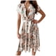 thumbnail image 1 of Vestidos casuales para Mujer Odeerbi Escote en V manga corta estampados, 1 of 9