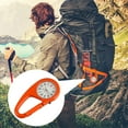 thumbnail image 2 of Digital Pocket Watch Scale Luminous dial Luminous Pointer Frosted case Carabiner Backpack Buckle, 2 of 9