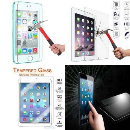 Lcd Front Glass - Tempered Glass Shockproof Clear Front LCD Screen Protectors For iPad