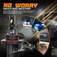 thumbnail image 5 of High Beam and Low Beam Headlight Bulb - Compatible with 2004-2012 Nissan Sentra 2005 2006 2007 2008 2009 2010 2011, 5 of 10