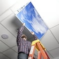 thumbnail image 5 of Octo Lights - Fluorescent Light Covers - 2x4 Flexible Ceiling Light Filters - For Classrooms and Offices - Cloud 003, 5 of 8