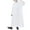 White, variant on Boys Girls Hooded Robe, Solid Color Muslim Long Sleeve Thobe for Kids, Casual Loose Fit Arab Style Robe Coat for Spring Summer and Autumn Wear White 110