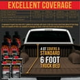 thumbnail image 4 of Custom Coat 30051 Camo Brown T77 Urethane Roll-On, Brush-On or Spray-On Truck Bed Liner, 2 Gallon Kit with Roller Applicator Kit, 4 of 8