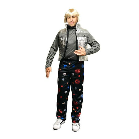 SNL Space Pants Costume Complete with Wig and Vest |