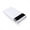 White, variant on Naierhg Power Bank Shell with Digital Display Plug Play Large Capacity Dual USB Output LED Lamp 6x18650 Battery Charger Case Black