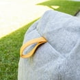 thumbnail image 6 of Big Joe Tuft Weatherproof Bean Bag Chair, Ceramic Intertwist, UV-Protected Fabric, 3 feet Teardrop, 6 of 7