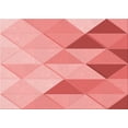 thumbnail image 1 of Ahgly Company Machine Washable Indoor Rectangle Transitional Pastel Pink Area Rugs, 2' x 4', 1 of 7