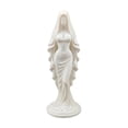 thumbnail image 2 of Gothic Home Decor Veiled Sculpture 5 Inch White Statue Witchy Home Decor Spiritual Altar Decoration for Home Housewarming Shelf Accent Single Piece, 2 of 6
