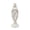White, variant on 3D Printed Veiled Goddess Statue Figurine for Home Decor Modern Mysterious Woman Sculpture Desktop Ornament Art Piece