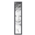 thumbnail image 2 of ArtToFrames 8" x 40" Tungsten Picture Frame, 8x40 inch Gray MDF Poster Frame (WOM-4640), 4 Pack, 2 of 6