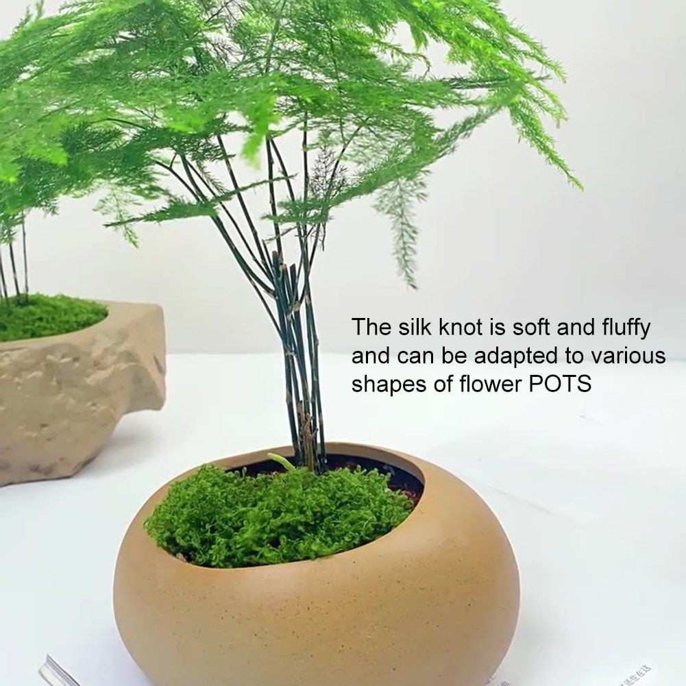 Fake Moss Plastic Artificial Moss Fake Green Plants For Plant Pot Decoration