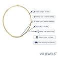 thumbnail image 2 of Vir Jewels 2.25 CTTW Diamond Antique Necklace for Women in 18K Yellow Gold with Safety Clasp, 2 of 4