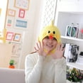 thumbnail image 2 of Chicken Hat Toy Cosplay Props Accessories Plush Head Fancy Taiyaki Cosplay Cap Photo Props, 2 of 6