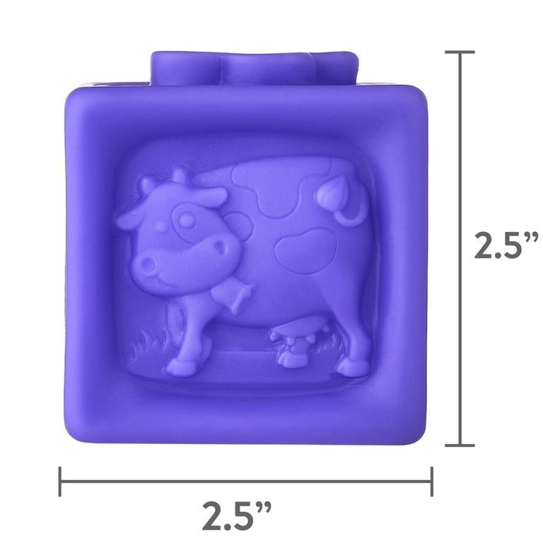 Spark Create Imagine Sensory Stacking Vinyl Blocks, 9 Pieces photo 8