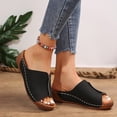 thumbnail image 5 of Mepaouo Summer Sandals for Women 2025 Platform Wedge Slides Arch Support Orthotic Casual Walking Shoes, 5 of 8