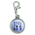 thumbnail image 1 of 26.2 Marathon Scale of 1 to 10 Sporty Running Runner Marathoner Antiqued Bracelet Pendant Zipper Pull Charm with Lobster Clasp, 1 of 4