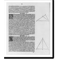 thumbnail image 2 of Historic Framed Print, [Geometric diagrams in margins of text of first printed edition of Euclid's Elements, which they illus.: 2 diagrams of text (page headed II")]", 17-7/8" x 21-7/8", 2 of 9
