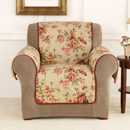 Sure Fit Lexington Floral Chair Pet Throw