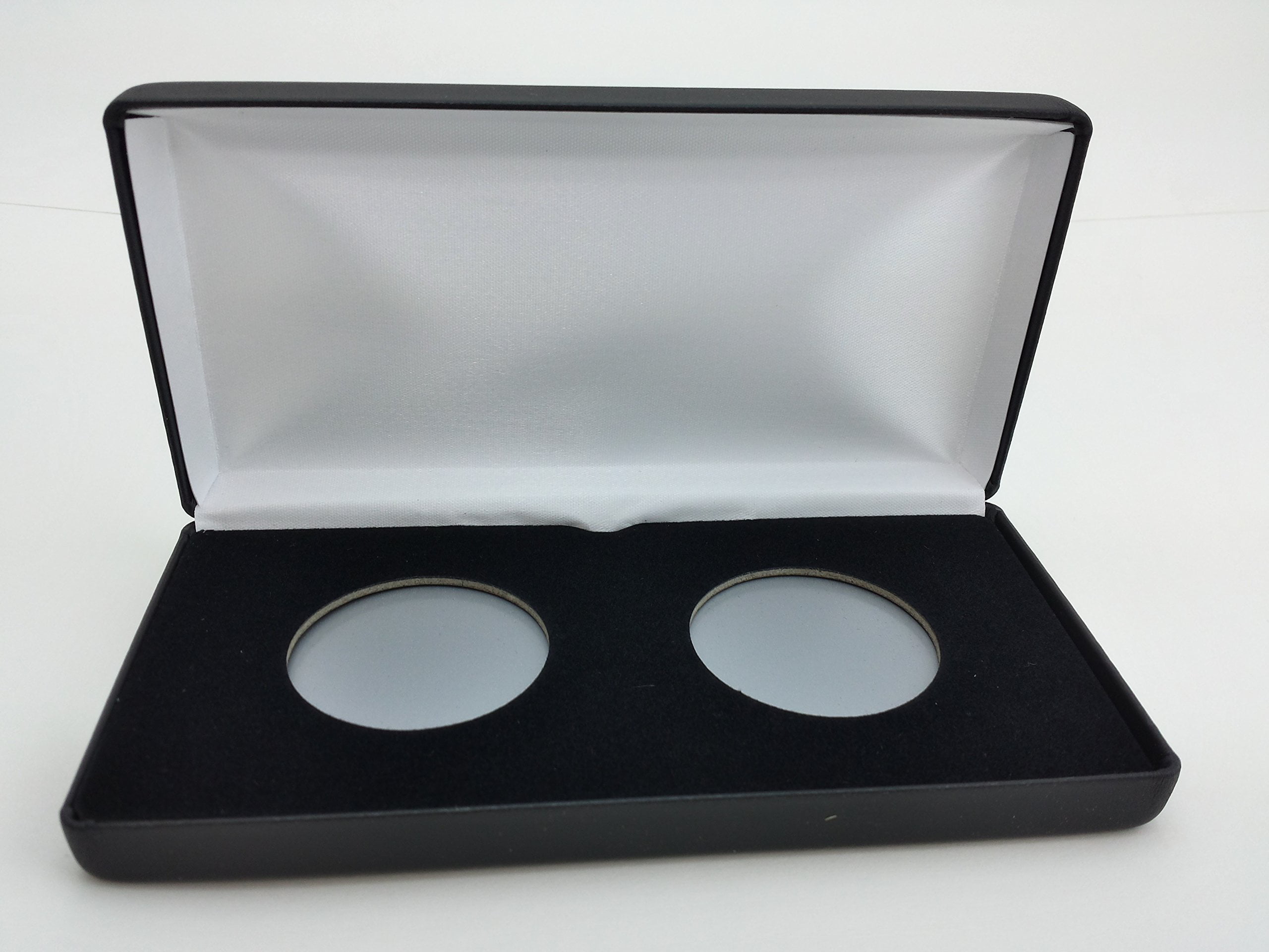 Black Leatherette Coin Presentation Box w/Choice of 1 X Model AirTite Capsule 