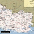 thumbnail image 2 of HISTORIX 1980 Map of El Salvador Vintage Poster Wall Art Print, 24 x 36 Inch, 2 of 8