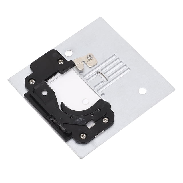 Placa de Aguja de Puntada en Zigzag, Placa de Aguja de Compatibilidad Versátil Q235 Acero y Plástico de Carbono Para El Diseño de Ropa