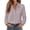 Pink -AP17, variant on Dwellite Dressy Long Sleeve Button Down Shirts for Women Business Casual Blouse Soft Loose Fit Classic Fall Winter Tops with Pocket Dark Blue S