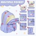 thumbnail image 3 of DAKIMOE School Backpacks for Teens Cute Girlish Middle High School Bookbag Large Capacity Lightweight Waterproof Daypack for College Students, 3 of 7